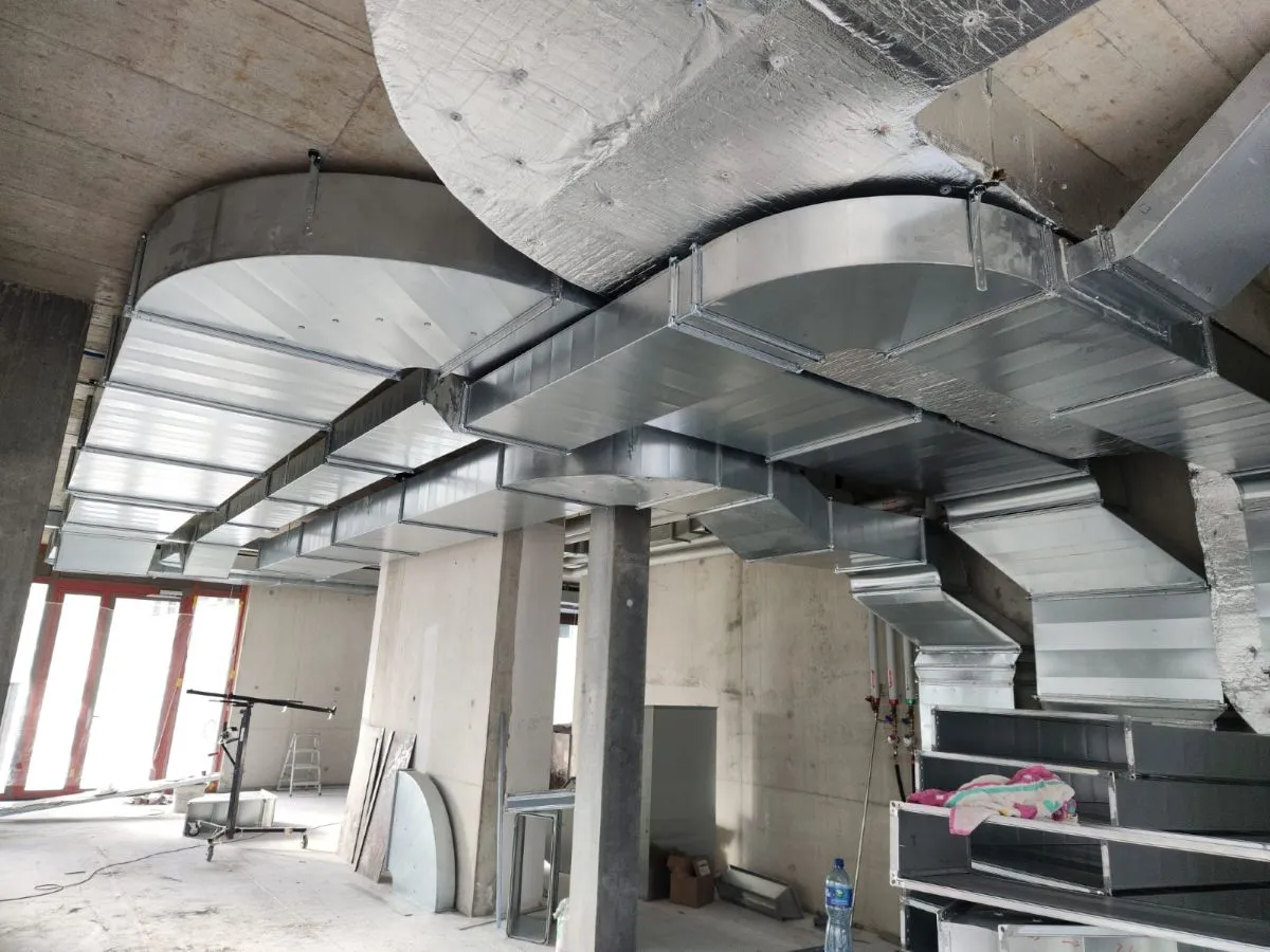 Ventilation system installation